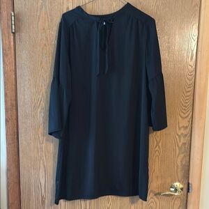 Old Navy Black 3/4 Sleeve Boxy Dress Size XL